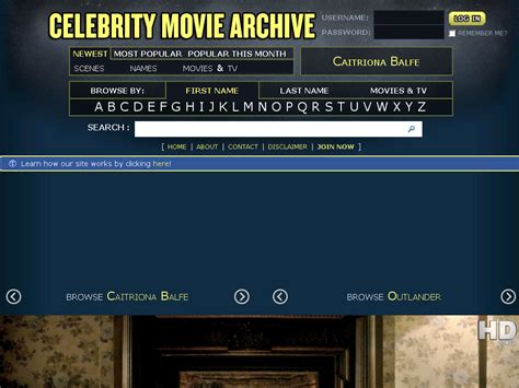 celeb nude website|Welcome :: Celebrity Movie Archive